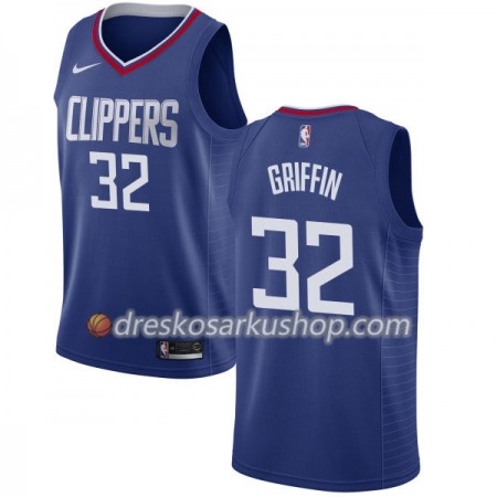 Muški NBA Dres Los Angeles Clippers Blake Griffin 32 Nike 2017-18 Plava Swingman